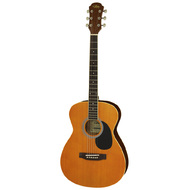 Aria AF-15 Prodigy Series Acoustic Folk Body Guitar in Natural Satin