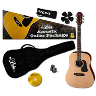 Aria Prodigy Series Acoustic Guitar Package in Natural