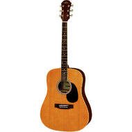 Aria AWN-15 Prodigy Series Acoustic Dreadnought Guitar in Matte Natural