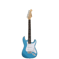 Aria STG-MINI Series 3/4 Size Electric Guitar in Metallic Blue