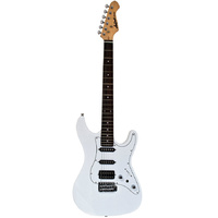 Aria STG-STV Series Electric Guitar in White
