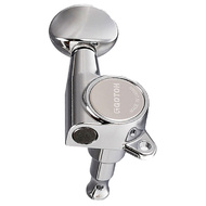 Gotoh SG381 Series Electric Guitar Tuning Machines in Chrome Finish (6-inline)