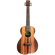 Jose Garcia AU-Series Striped Ebony Concert Ukulele with Offset Design in Natural Satin Finish