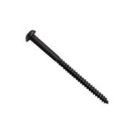 Bartolini Pan Head Phillips Steel Wood Screw in Black Oxide Coated Finish - #4 x 38.1mm (Pk-1)