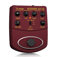 Behringer ADI21 V-Tone Acoustic Amp Modeler/Direct Recording Preamp & DI Box