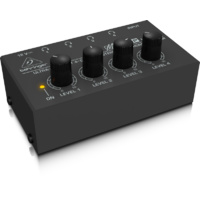 Behringer Microamp HA400 Ultra-Compact, 4-Channel Stereo Headphone Amplifier