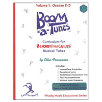 Boomwhackers "Boom-a-Tunes Volume 1" Curriculum Book/CD