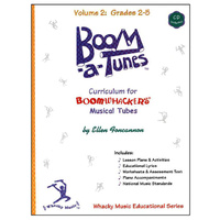 Boomwhackers "Boom-a-Tunes Volume 2" Curriculum Book/CD