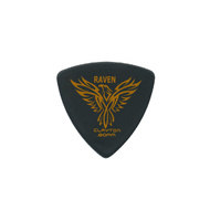 Clayton Black Raven Rounded Triangle Guitar Picks (0.80mm) - 12pk