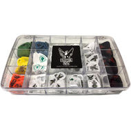 Clayton Counter Display Box Asst Sizes & Styles Guitar Picks - 432pk