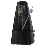 Cherry Metronome with Metal Mechanism & Bell in Black Plastic Casing