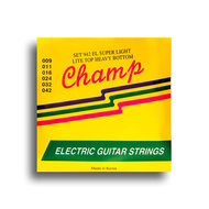 Champ Electric Guitar Extra Light Gauge String Set (9-42)