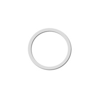 Peace 10" Plastic Drum Ring Muffler (Pack 1)