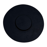 Peace Rubber 14" Drum Practice Pad in Black