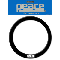 Peace 5" Bass Drum Hole Template & Reinforcement Ring in Black