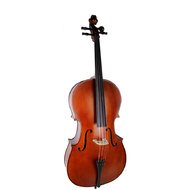 Ernst Keller CB295E Series 3/4 Size Cello Outfit in Antique Semi-Matte Finish