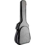 FZONE Deluxe Padded Acoustic Guitar Bag in Grey