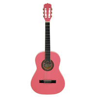 Aria Fiesta 4/4-Size Classical/Nylon String Guitar in Pink