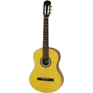 Aria Fiesta 4/4-Size Classical/Nylon String Guitar in Matte Amber Natural
