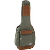 On Stage Adventure Series Acoustic Guitar Gig Bag in Green/Brown