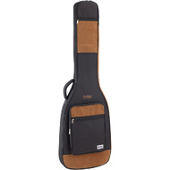 On Stage Adventure Series Electric Bass Guitar Gig Bag in Black/Brown