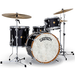 Gretsch Broadkaster Vintage 4-Pce Classic Heritage Kit in Anniversary Sparkle Nitron  