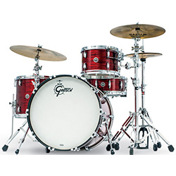 Gretsch Brooklyn USA 4-Pce Drum Kit in Red Oyster