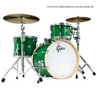 Gretsch Brooklyn USA 4-Pce Drum Kit in Satin Emerald Green