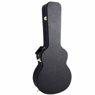 On Stage Hardshell Jumbo Acoustic Guitar Case in Black