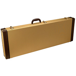 On Stage Hardshell Electric Guitar Case in Tweed