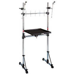Gibraltar Percussion Workstation on Gibraltar Rack with Mounts
