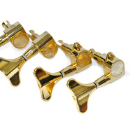 GT Electric Bass Guitar Sealed Tuning Machines in Gold Finish (2+2)
