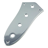 GT J-Style Bass Control Plate in Chrome Finish (Pk-1)