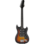 Hagstrom H-III Retroscape Guitar in 3-Tone Sunburst