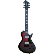 Hagstrom Krona 7-String Electric Guitar in Burnt Blood Finish