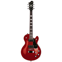 Hagstrom Swede Guitar in Wild Cherry Transparent Gloss
