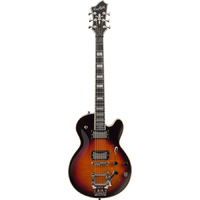 Hagstrom Tremar Super Swede Guitar in Vintage Sunburst Gloss