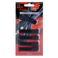 Hot Wires Velcro-Style Cable Ties - Pack of 5