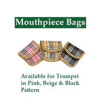 J.Michael Beige Trumpet Mouthpiece Bag