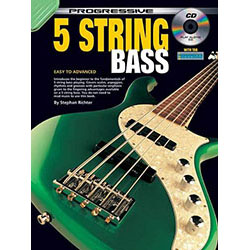 Progressive 5 String Bass Book/CD