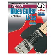 Progressive Beginner Blues Guitar Licks Book/Online Audio