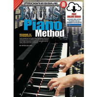 Progressive Blues Piano Method Book/Online Video & Audio