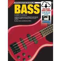 Progressive Bass Guitar Book/Online Video & Audio