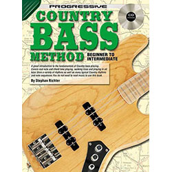Progressive Country Bass Book/CD