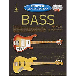 Progressive Complete Learn To Play Bass Manual Book/CD(2)