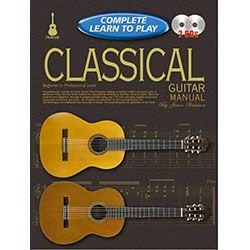 Progressive Complete Learn To Play Classical Guitar Book/CD(2)