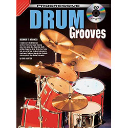 Progressive Drum Grooves Book/CD
