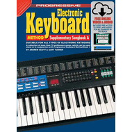 Progressive Keyboard Method Supplementary Book/Online Video & Audio