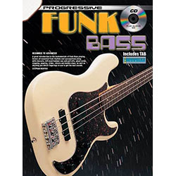 Progressive Funk Bass Book/CD