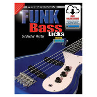 Progressive Funk Bass Licks Book/Online Audio